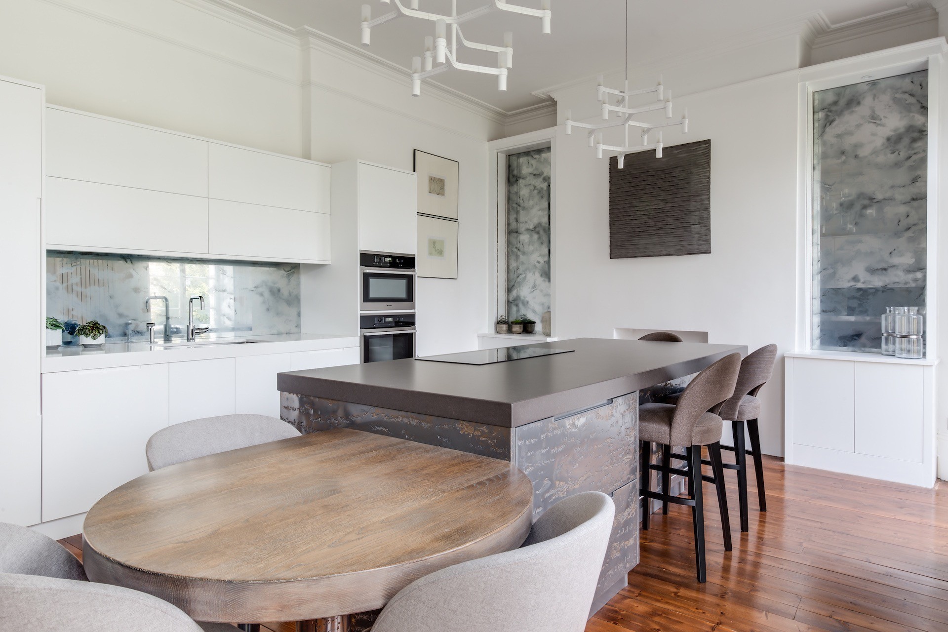 Contemporary Leamington Spa Kitchen Featherbow Bespoke Kitchens